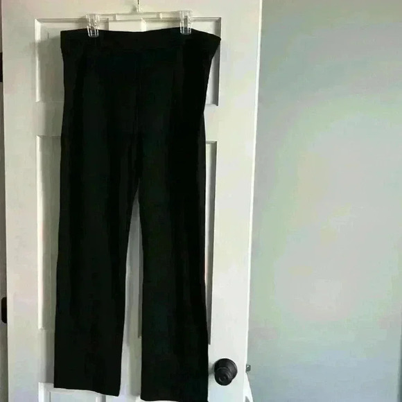 Eileen Fisher Black stretch pants size XL - Picture 1 of 5